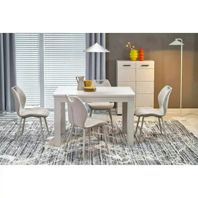 Masa extensibila GIZMO, PAL laminat, casmir, 120-160×75×79 cm