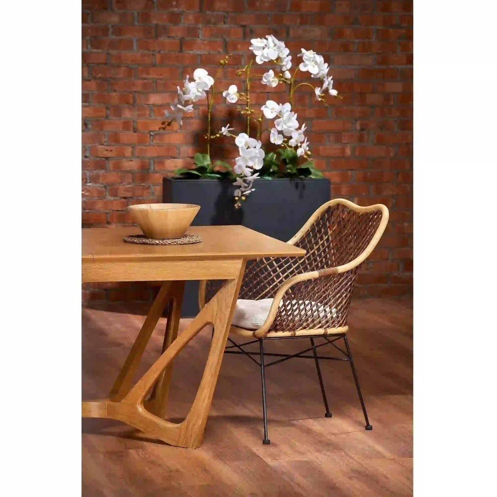 Masa extensibila HOUSTON OCN-27691, stejar