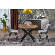 Masa extensibila HOUSTON OCN-37310, nuc/negru