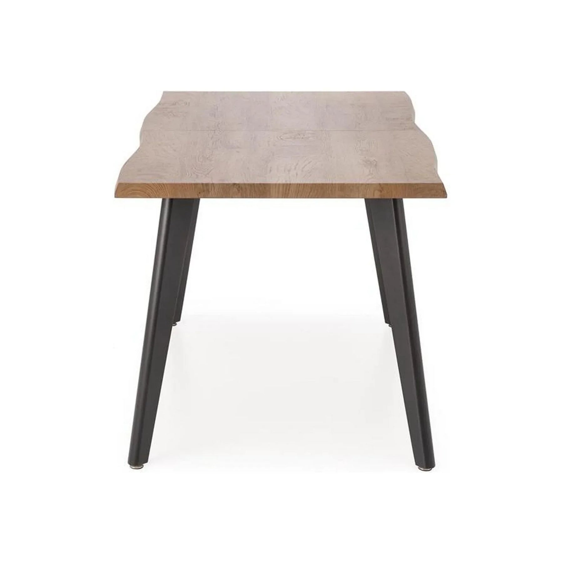 Masa extensibila HOUSTON OCN-37347, stejar/negru