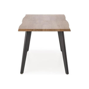 Masa extensibila HOUSTON OCN-37347, stejar/negru