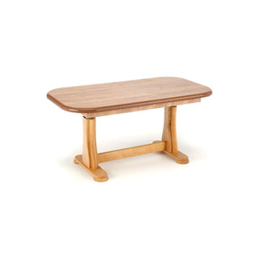 Masă extensibilă din stejar, cu design elegant, ideală pentru living – primabucata