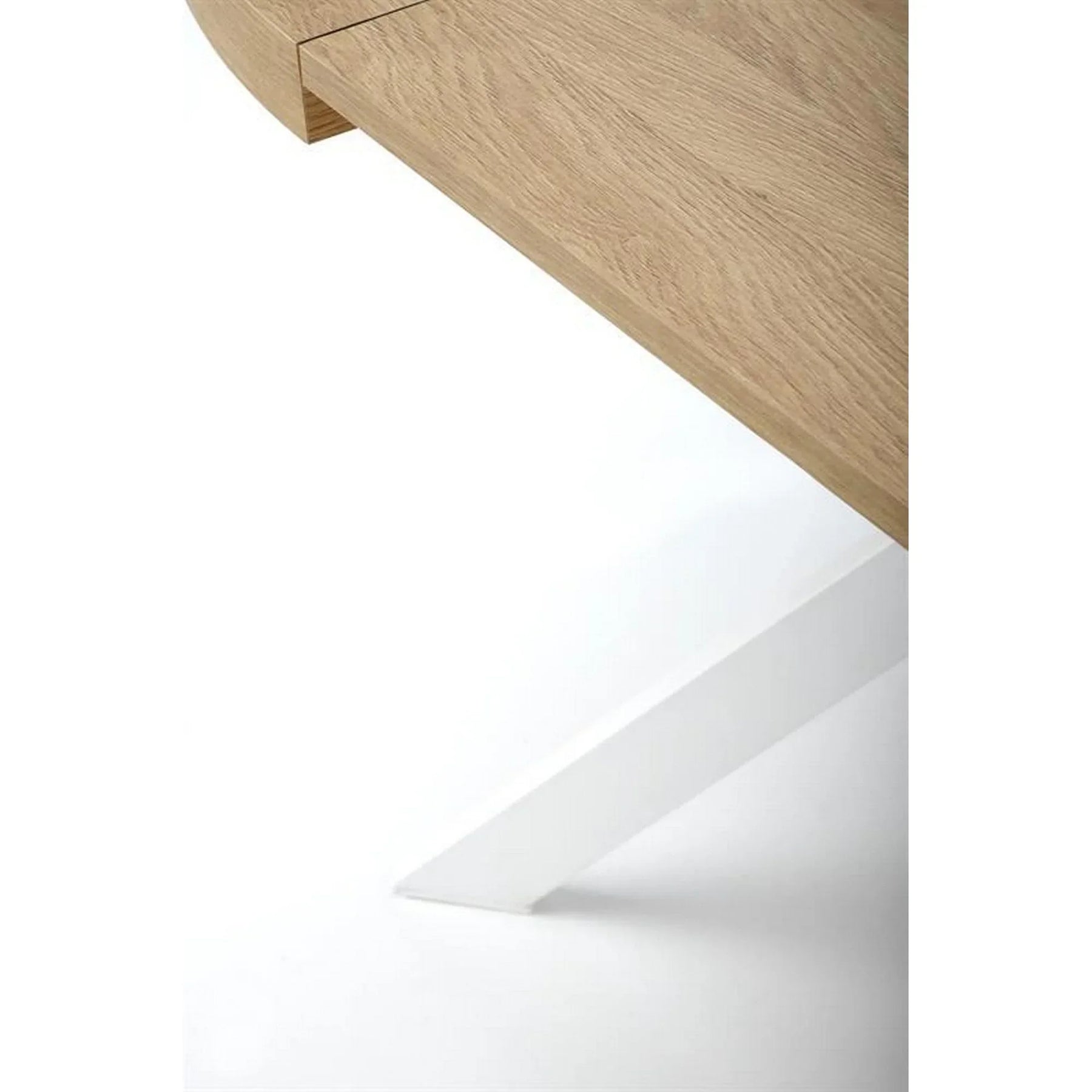 Masa extensibila HOUSTON OCN-37362, stejar auriu/alb