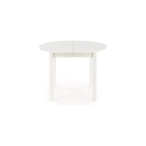 Masă extensibilă albă, perfectă pentru un living modern – primabucata