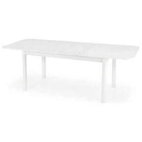 Masă extensibilă albă, ideală pentru un living modern – primabucata