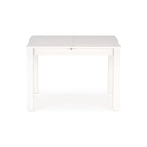 Masă extensibilă albă, ideală pentru dining modern – primabucata