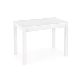 Masă extensibilă albă, ideală pentru living modern – primabucata