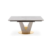 Masa extensibila HOUSTON OCN-37387, gri/auriu