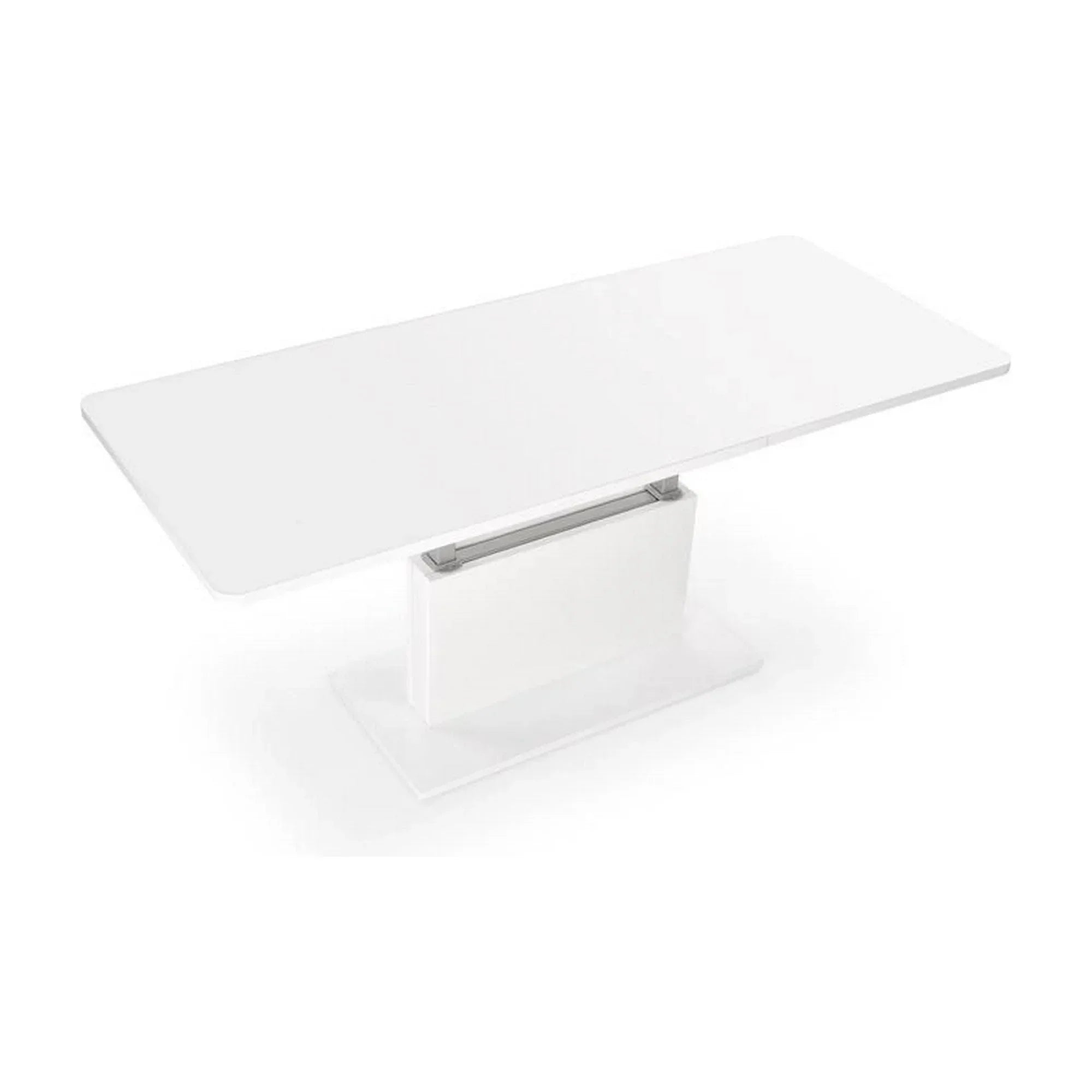 Masa extensibila HOUSTON OCN-37388, alb mat/alb