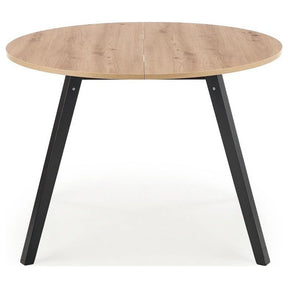 Masa extensibila HOUSTON OCN-37390, stejar artisan/negru