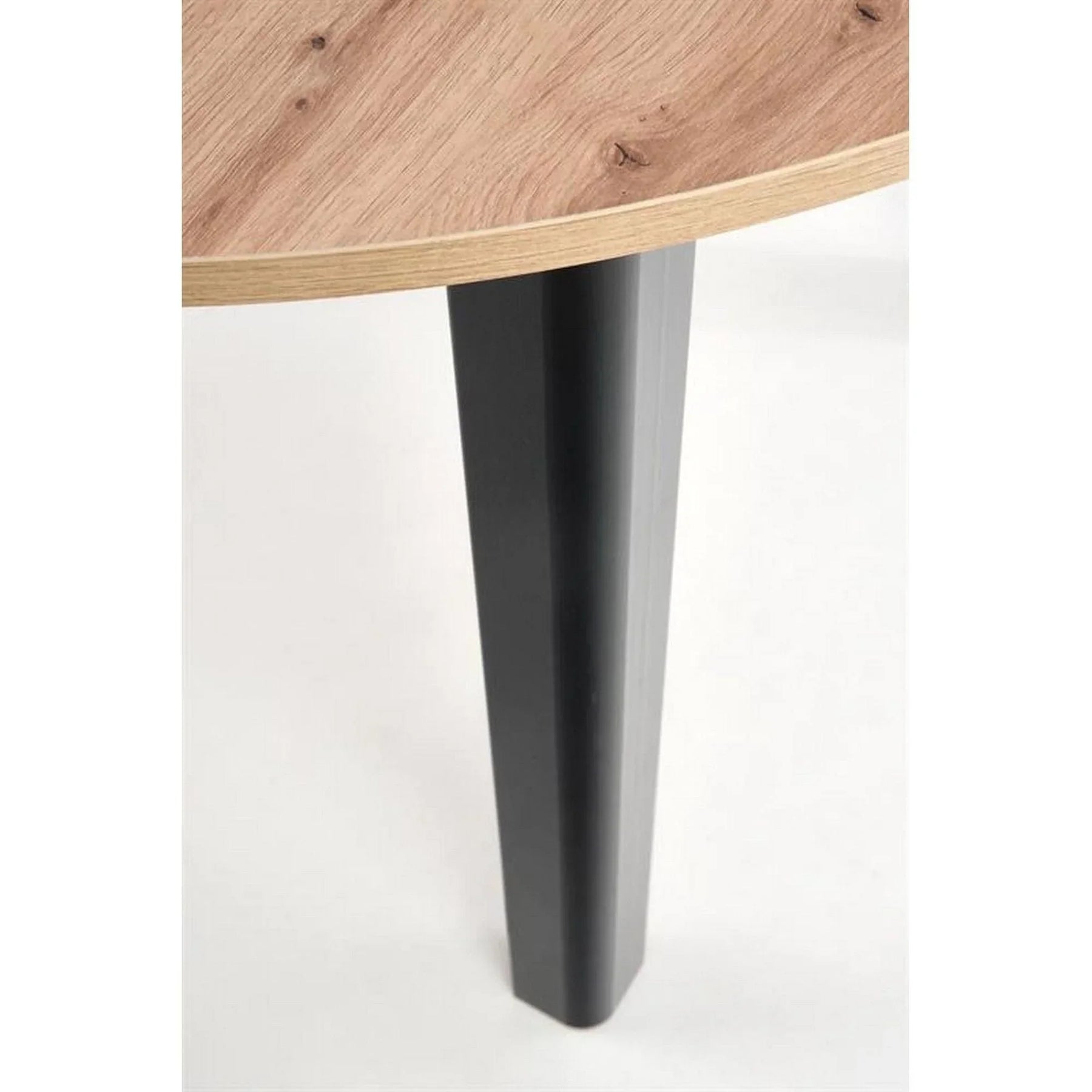 Masa extensibila HOUSTON OCN-37391, stejar/negru