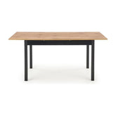Masa extensibila HOUSTON OCN-37392, stejar/negru