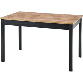Masa extensibila HOUSTON OCN-37392, stejar/negru