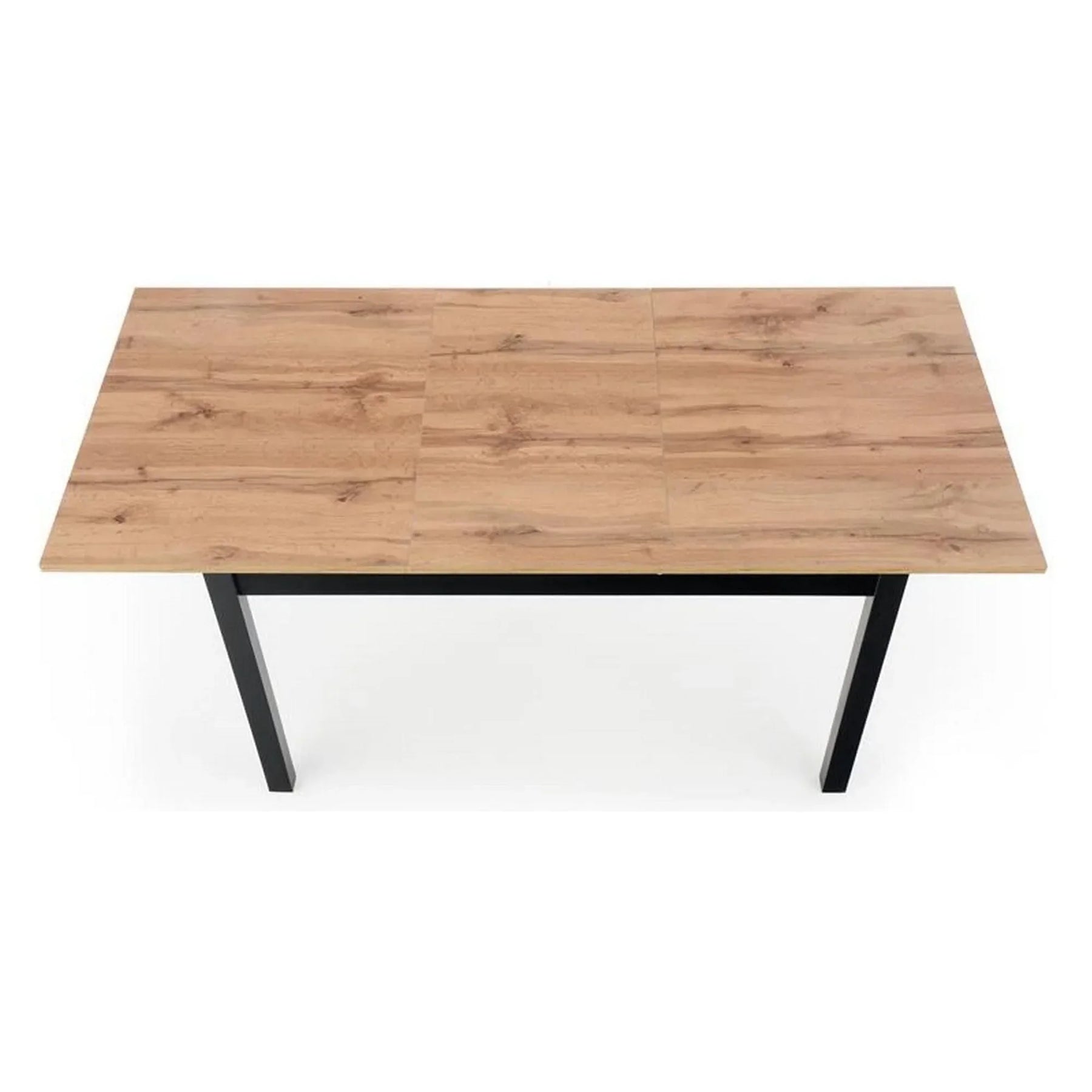 Masa extensibila HOUSTON OCN-37392, stejar/negru