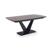 Masa extensibila HOUSTON OCN-37398, gri/negru