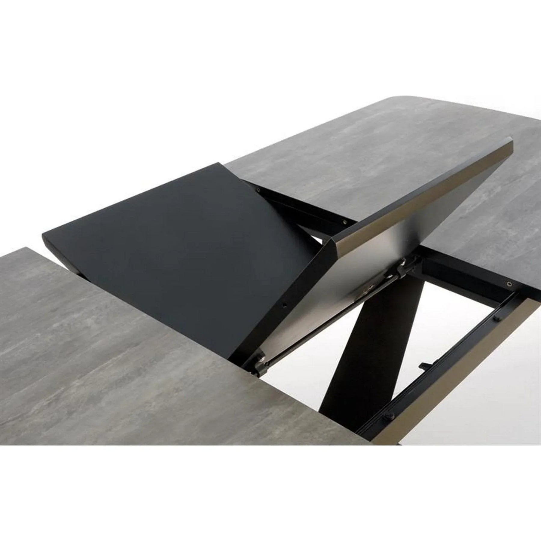 Masa extensibila HOUSTON OCN-37398, gri/negru