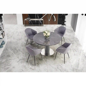 Masa extensibila HOUSTON OCN-37404, gri