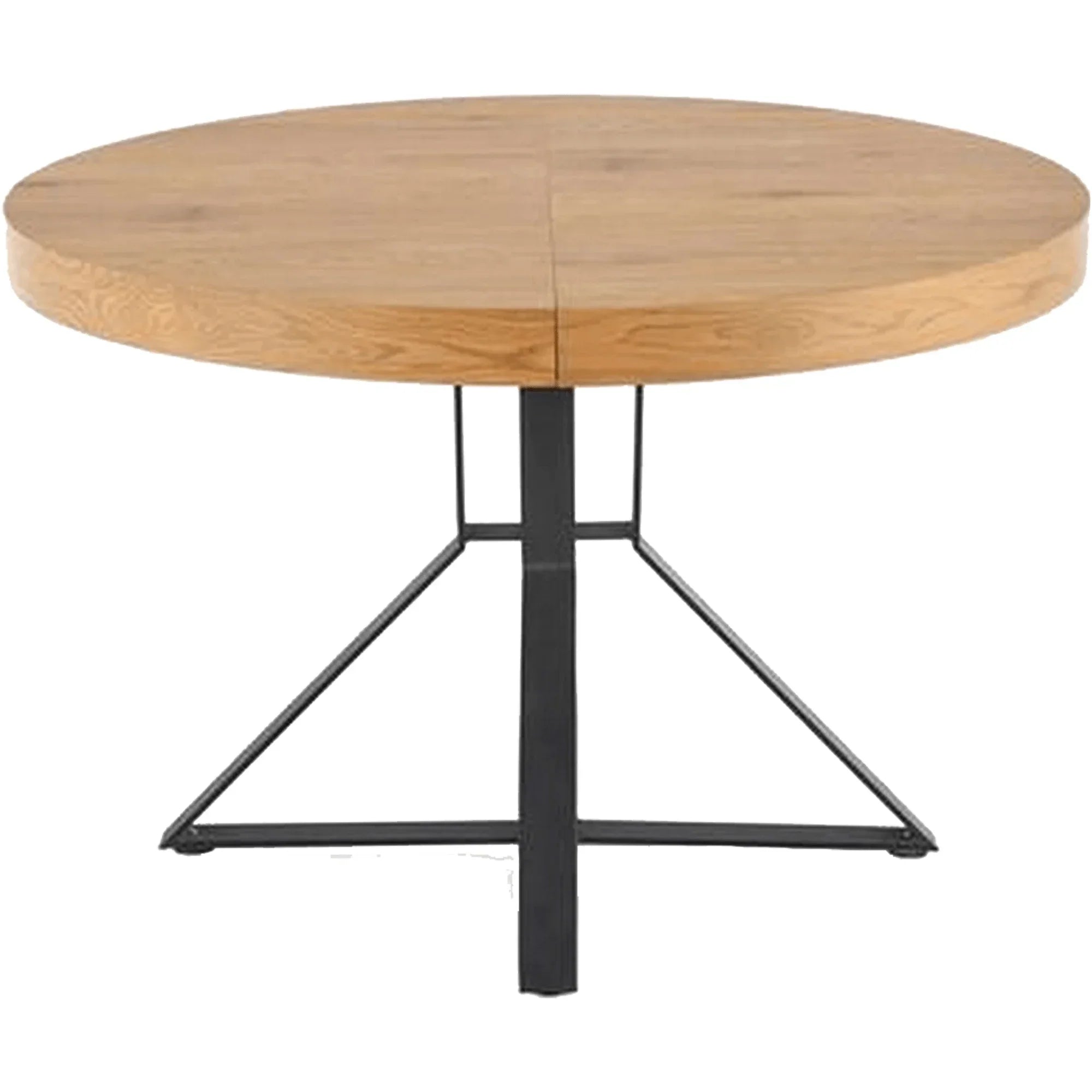 Masa extensibila HOUSTON OCN-37406, stejar/negru