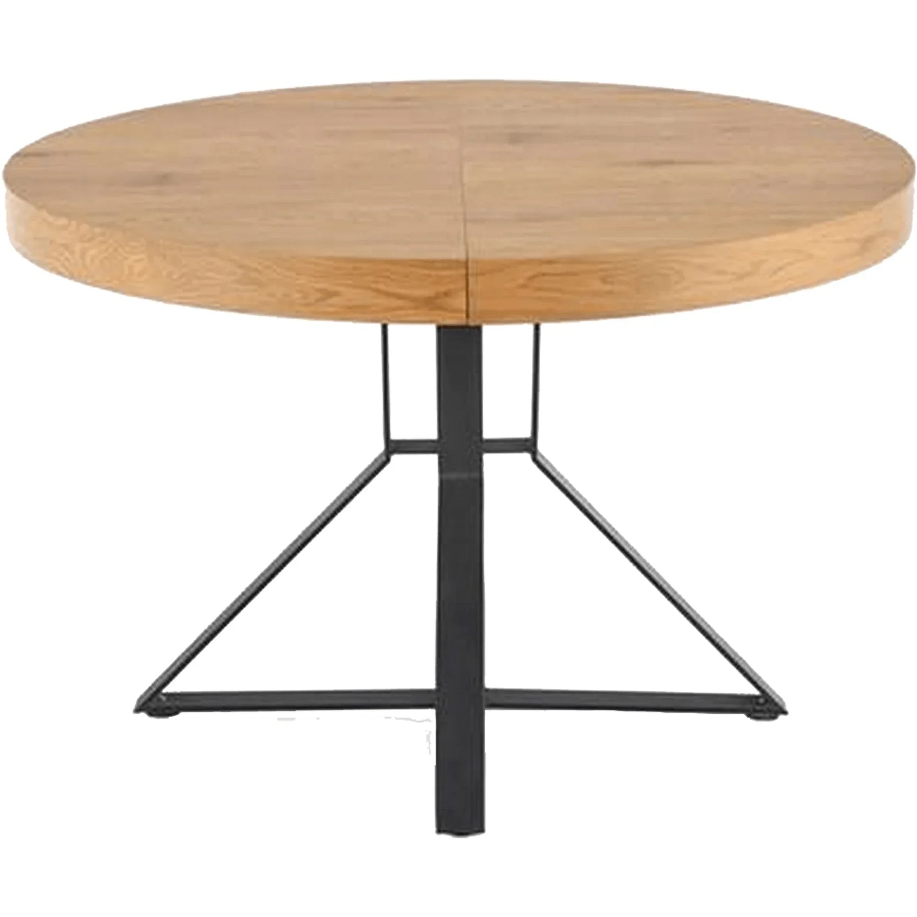 Masa extensibila HOUSTON OCN-37406, stejar/negru