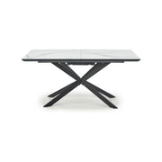 Masa extensibila HOUSTON OCN-37410, alb/negru