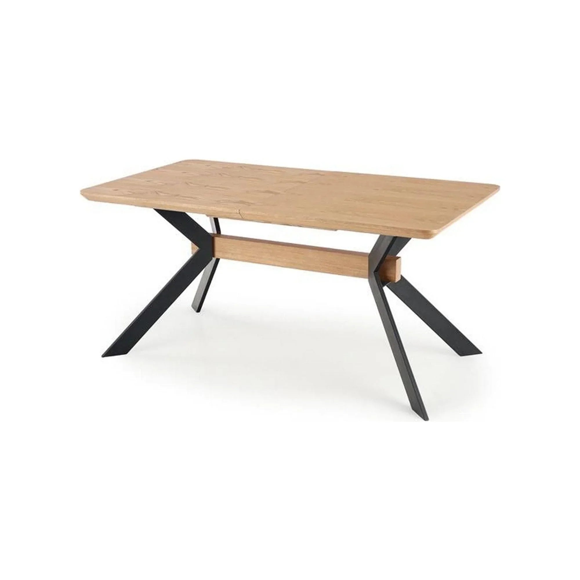 Masa extensibila HOUSTON OCN-37413, stejar sonoma/negru