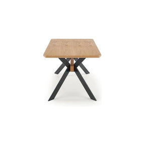 Masa extensibila HOUSTON OCN-37413, stejar sonoma/negru