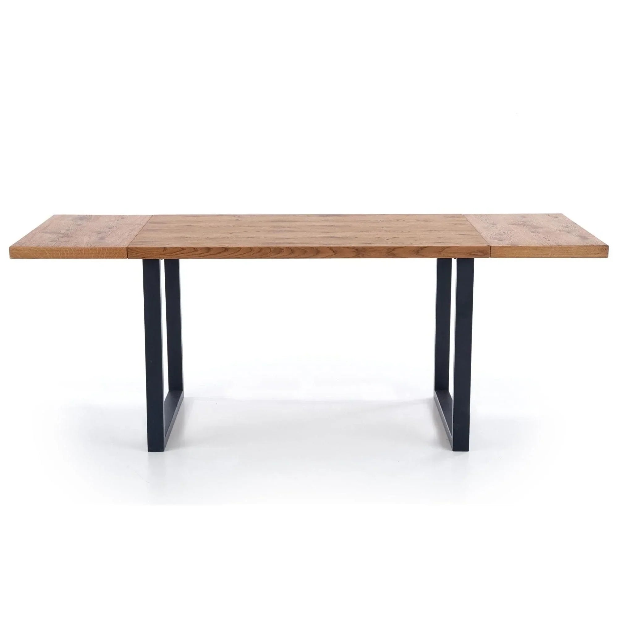 Masa extensibila HOUSTON OCN-37421, stejar/negru