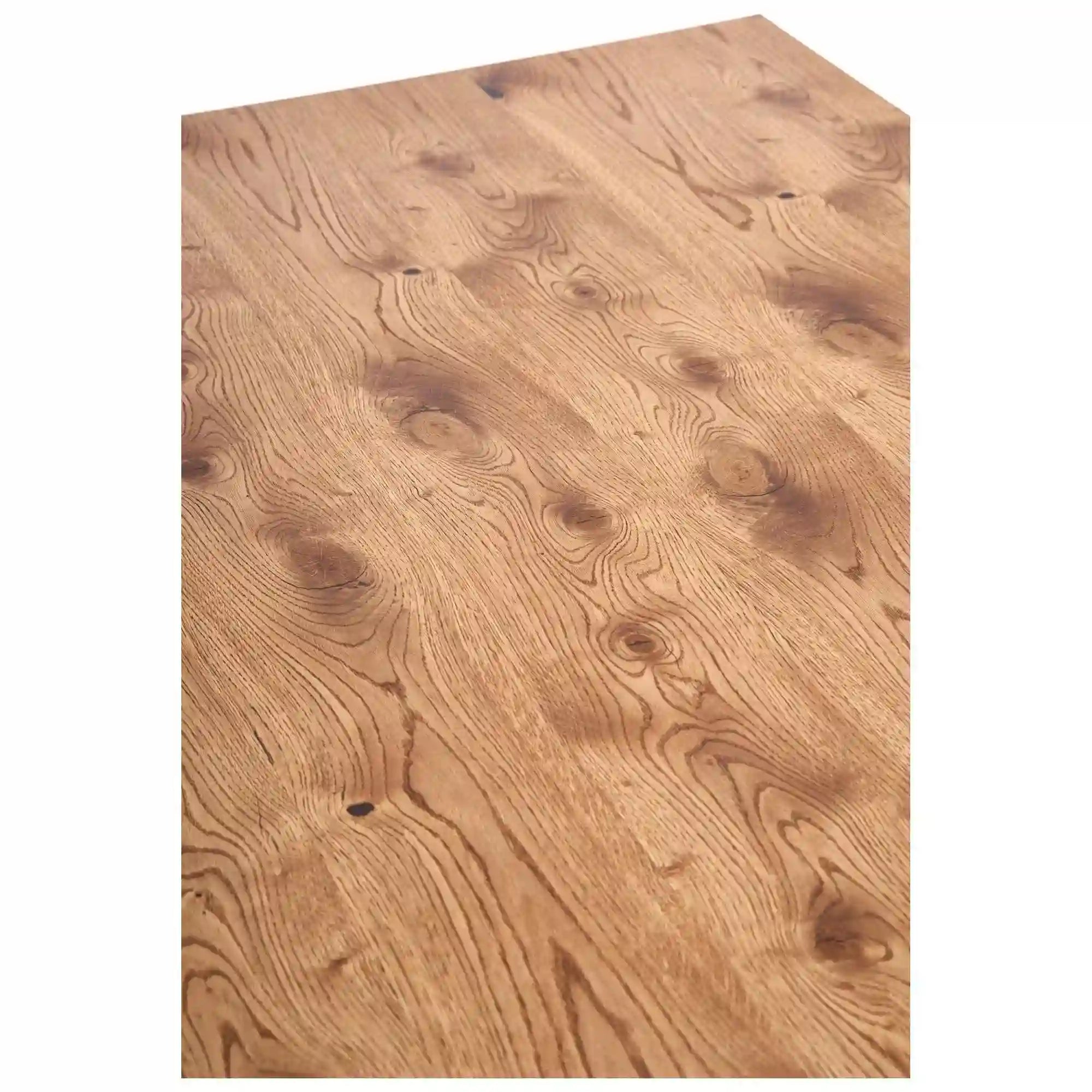 Masa extensibila HOUSTON OCN-37421, stejar/negru