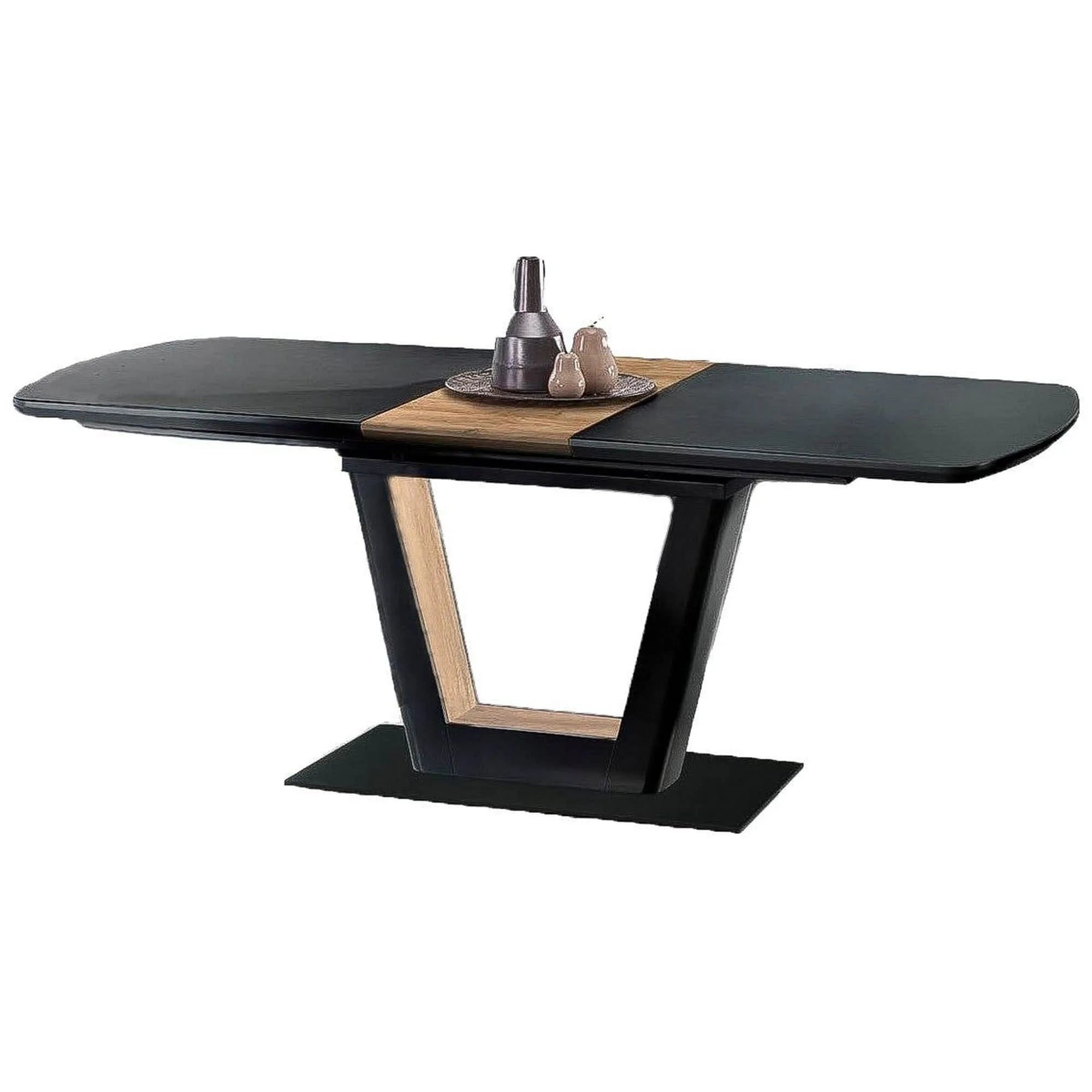 Masa extensibila HOUSTON OCN-37428, nuc/negru