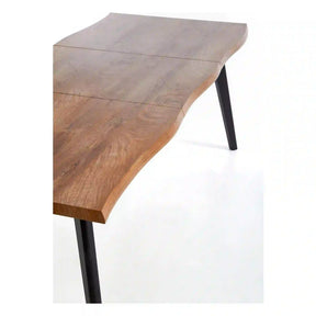 Masa extensibila HOUSTON OCN-37430, stejar natural/negru