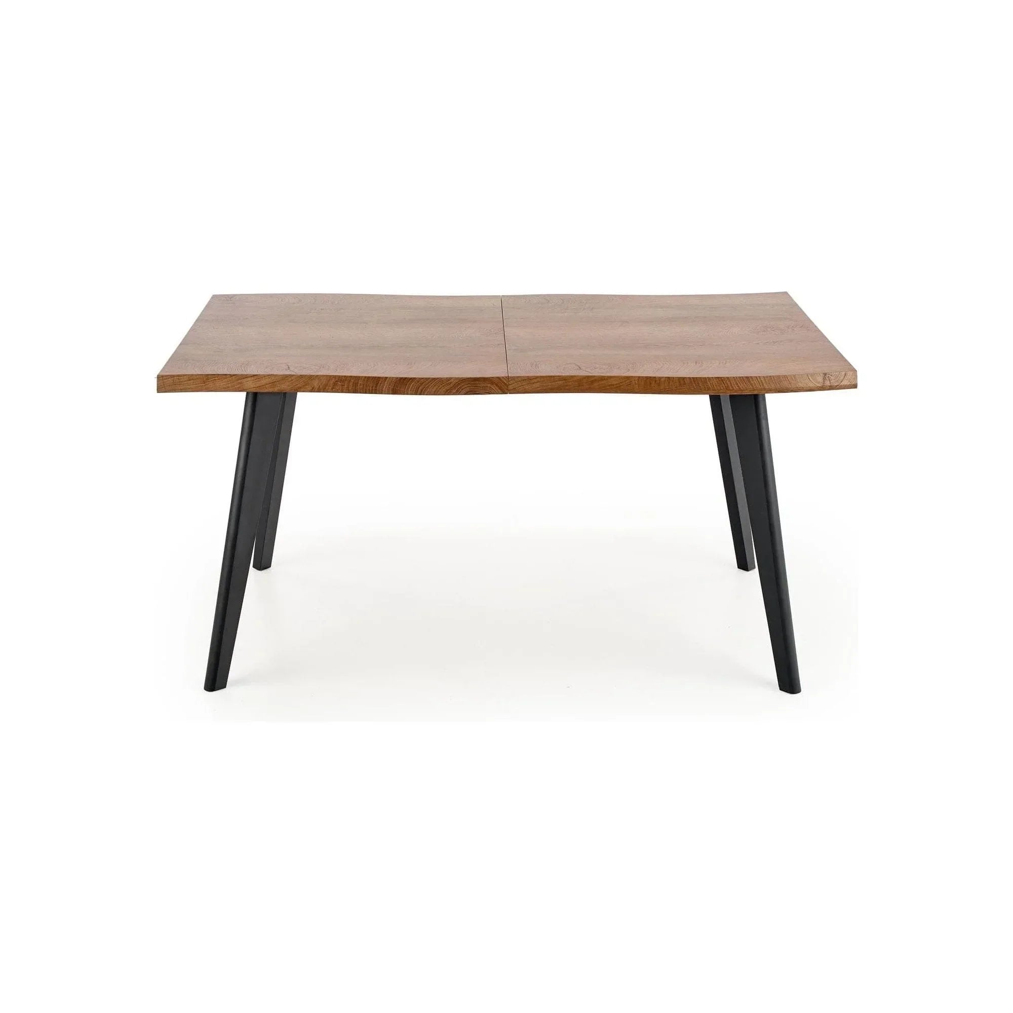 Masa extensibila HOUSTON OCN-37430, stejar natural/negru