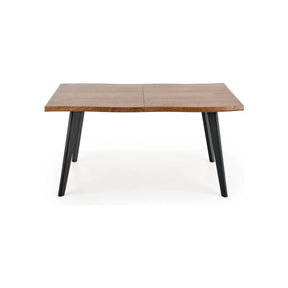 Masa extensibila HOUSTON OCN-37430, stejar natural/negru