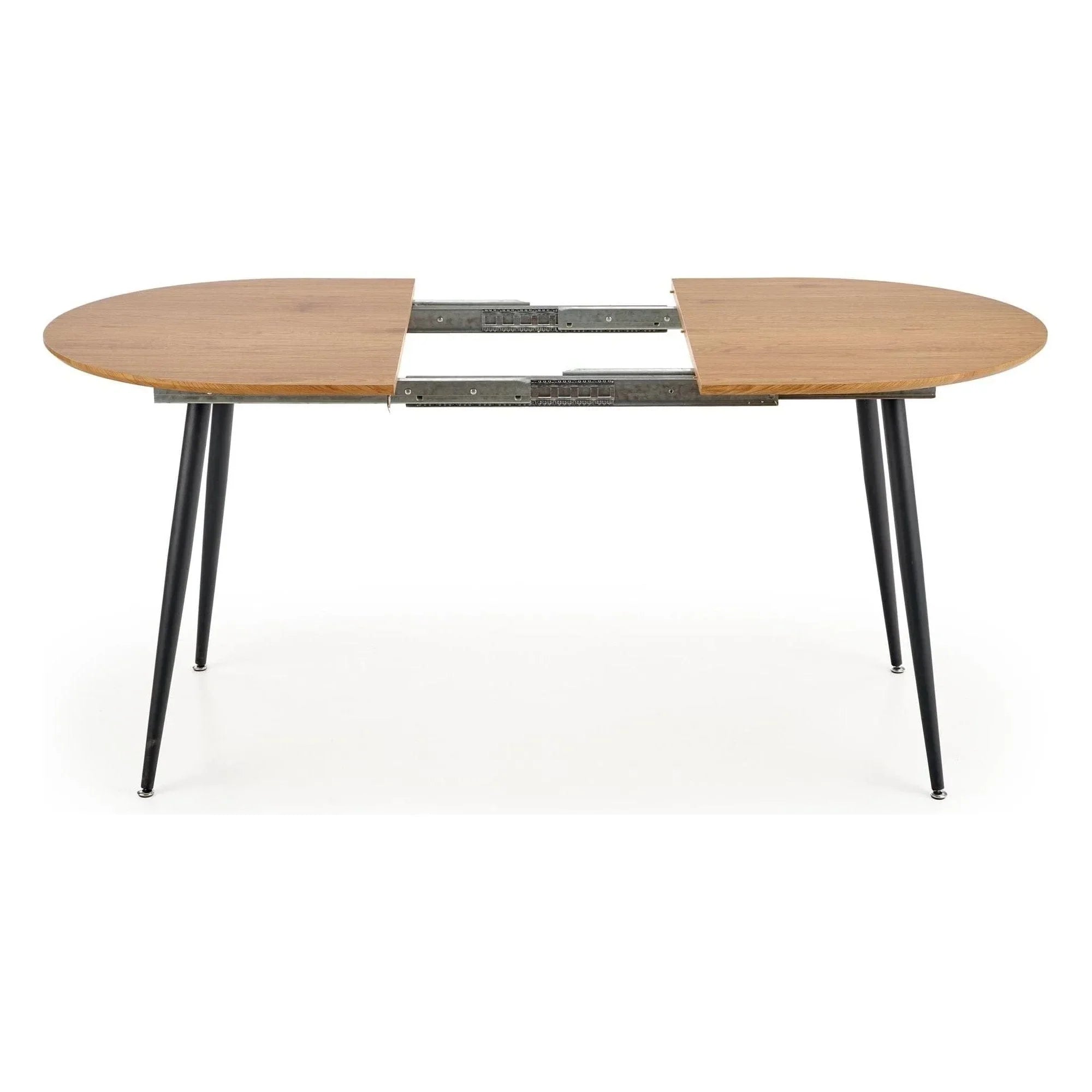 Masa extensibila HOUSTON OCN-37432, stejar auriu/negru