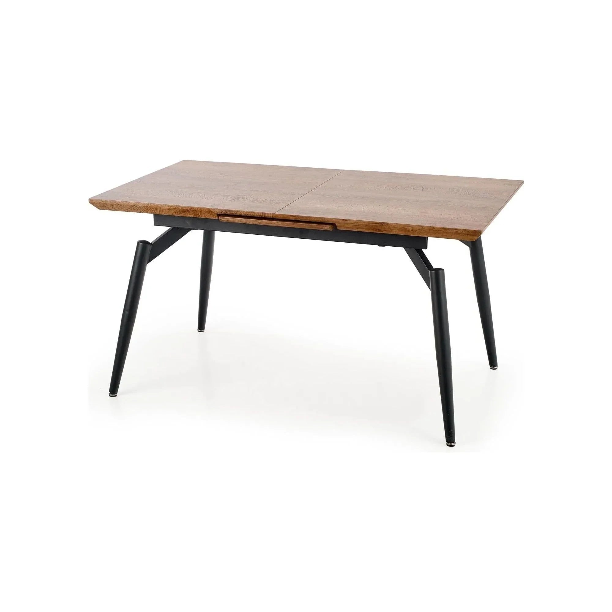 Masa extensibila HOUSTON OCN-37435, negru/stejar