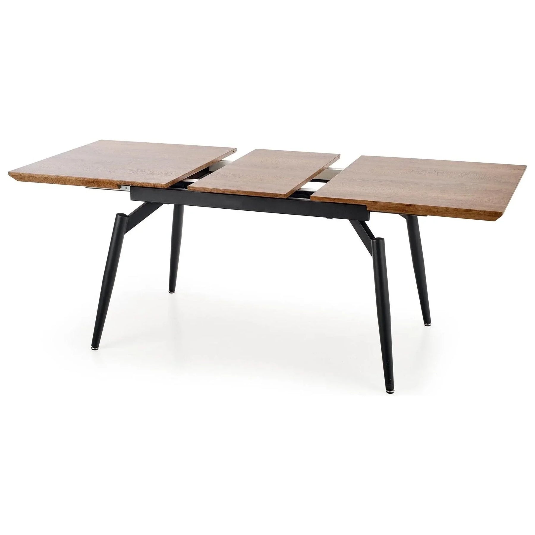 Masa extensibila HOUSTON OCN-37435, negru/stejar