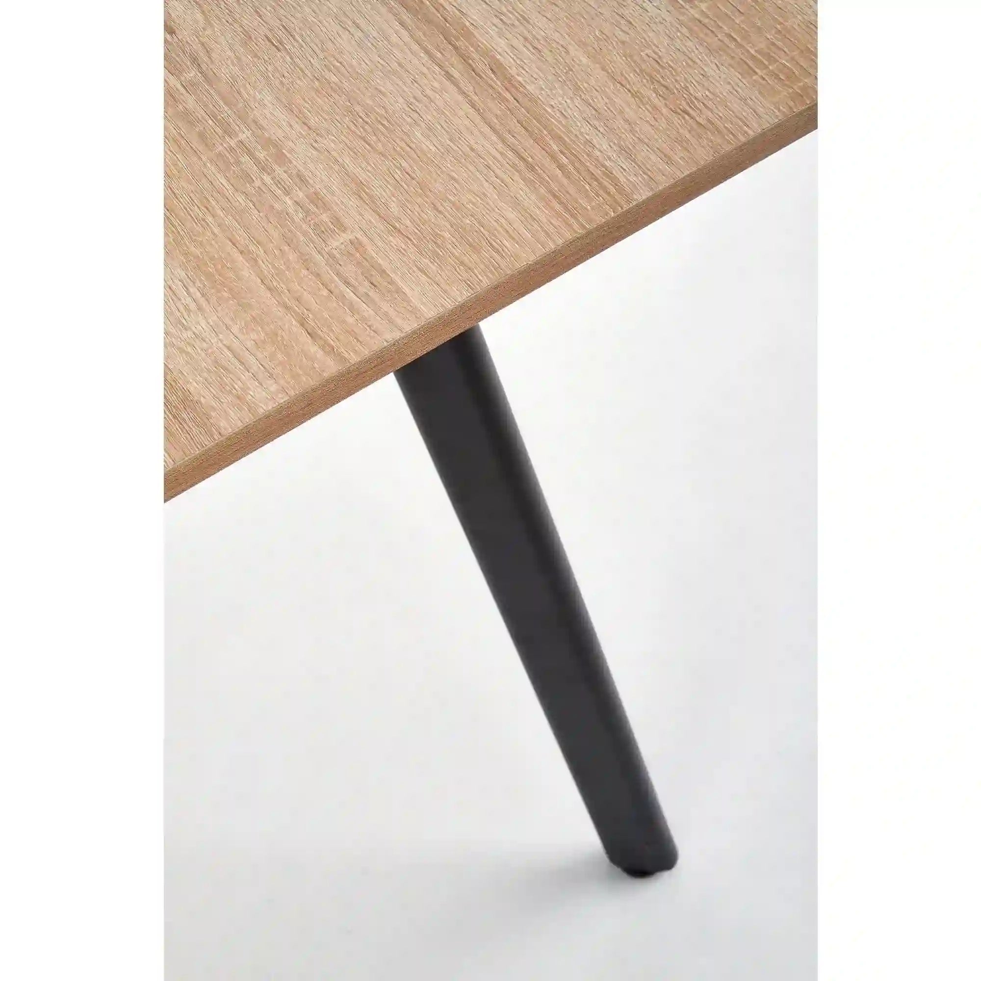 Masa extensibila HOUSTON OCN-37437, stejar sonoma/negru