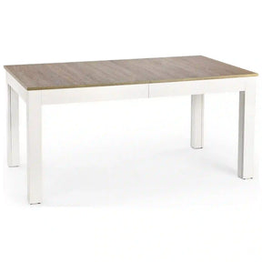 Masa extensibila HOUSTON OCN-37442, stejar alb/alb