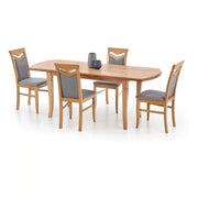 Masa extensibila HOUSTON OCN-37443, stejar