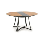Masa extensibila HOUSTON OCN-37450, stejar/negru