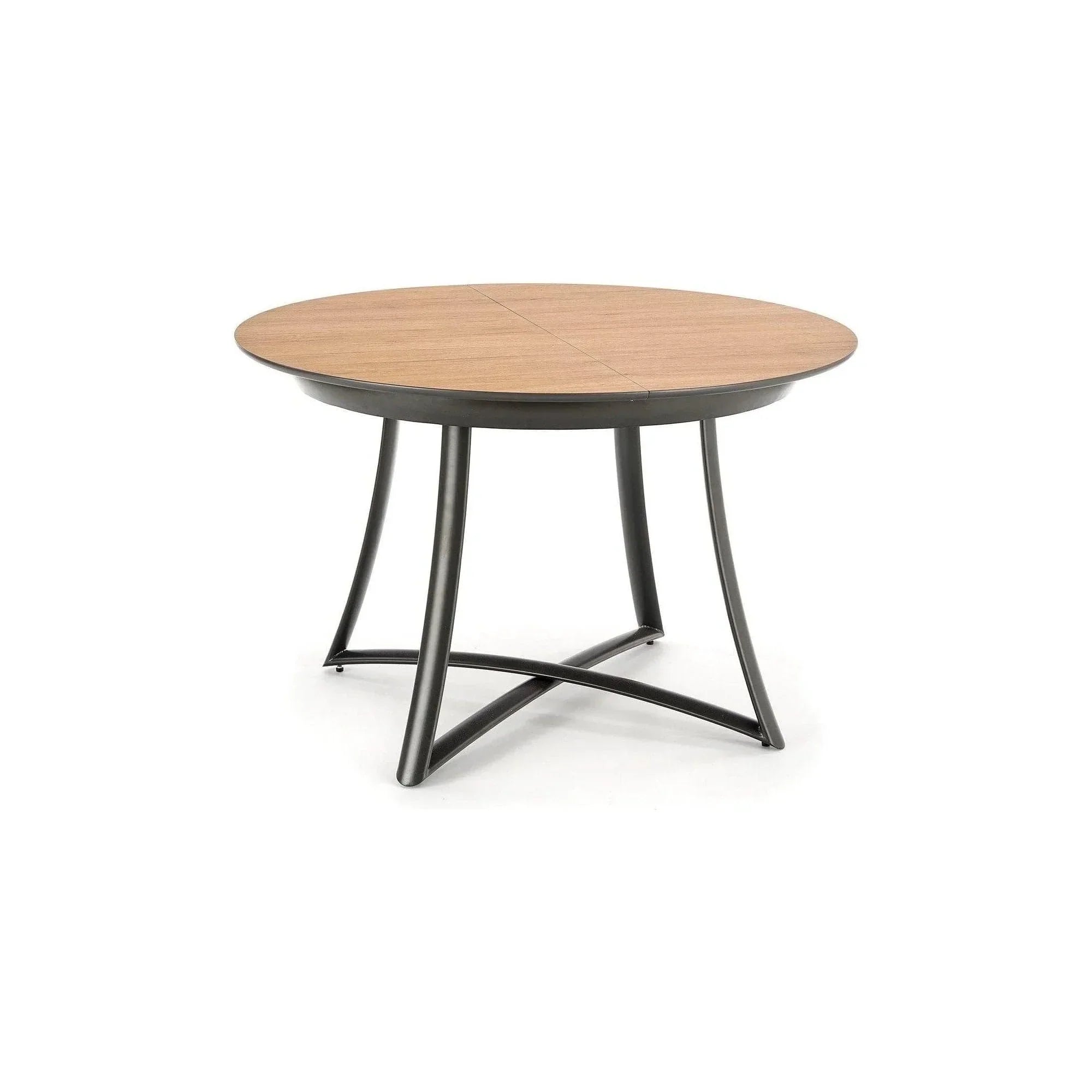 Masa extensibila HOUSTON OCN-37450, stejar/negru