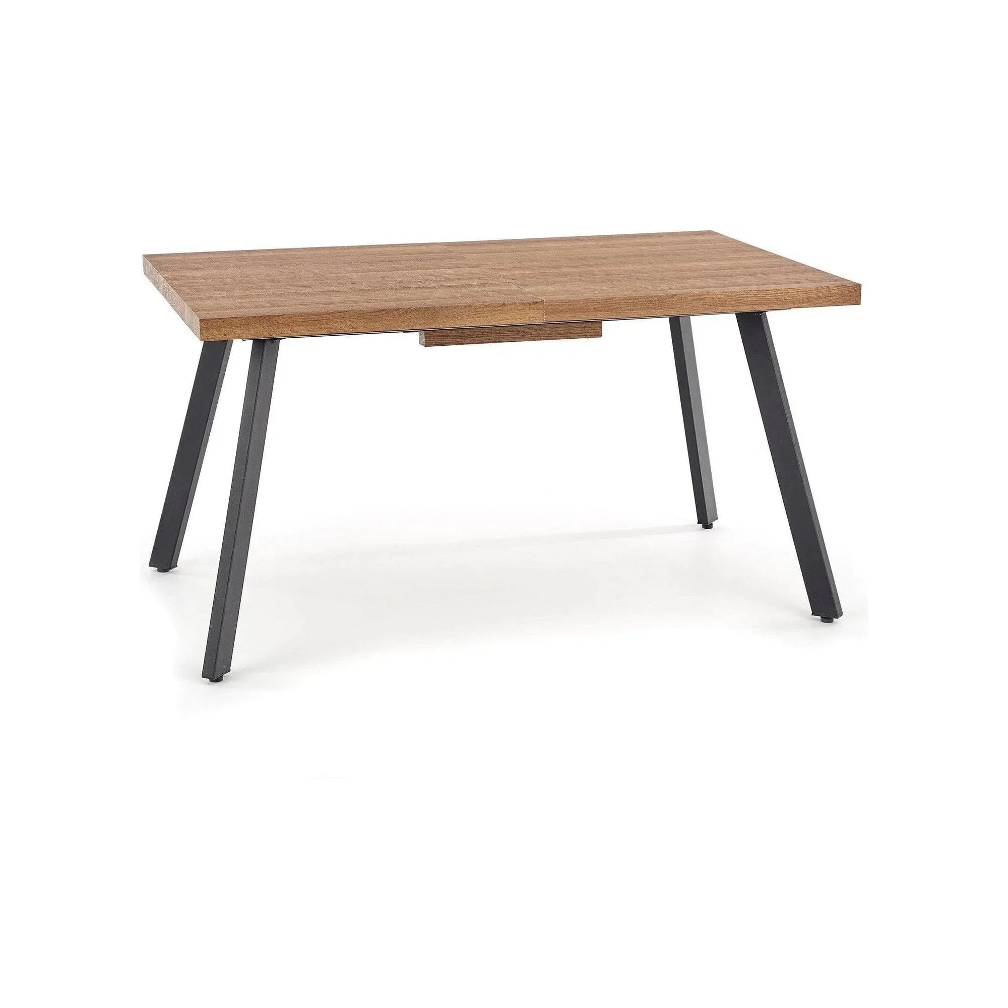 Masa extensibila HOUSTON OCN-37452, stejar/negru