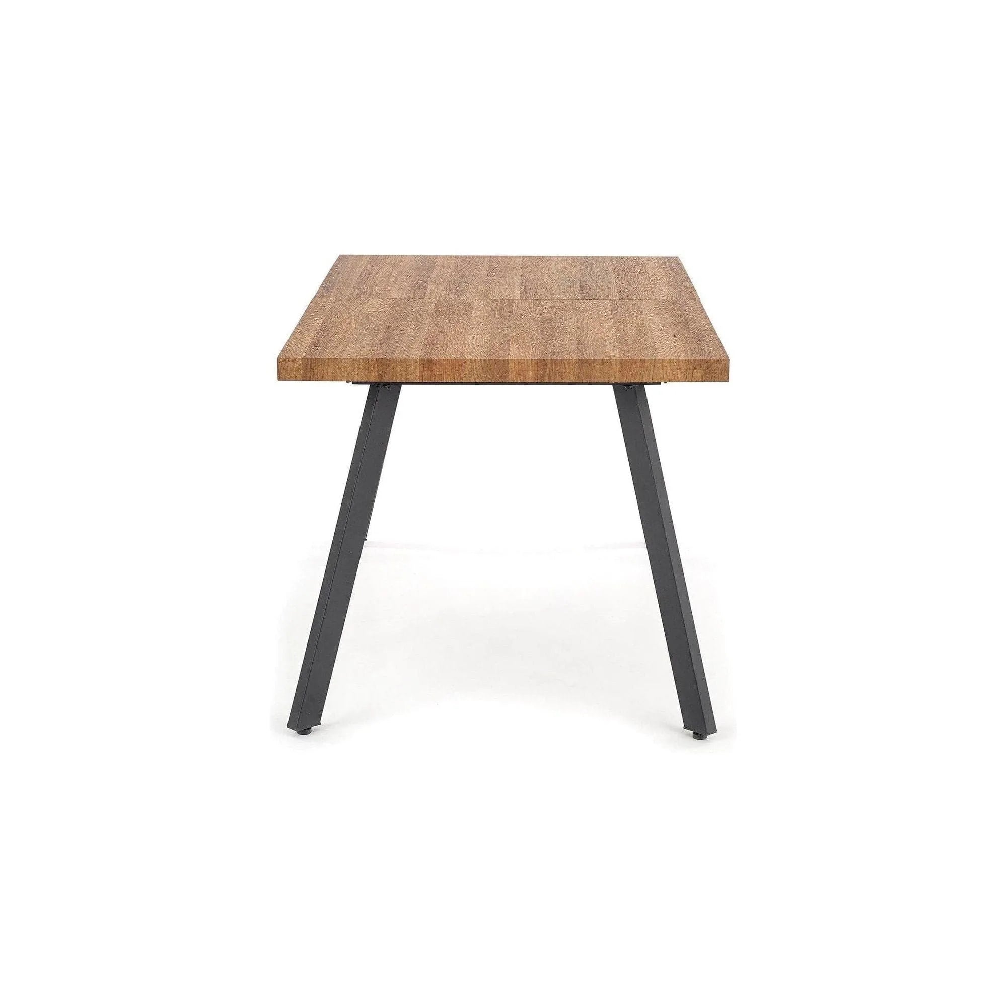 Masa extensibila HOUSTON OCN-37452, stejar/negru