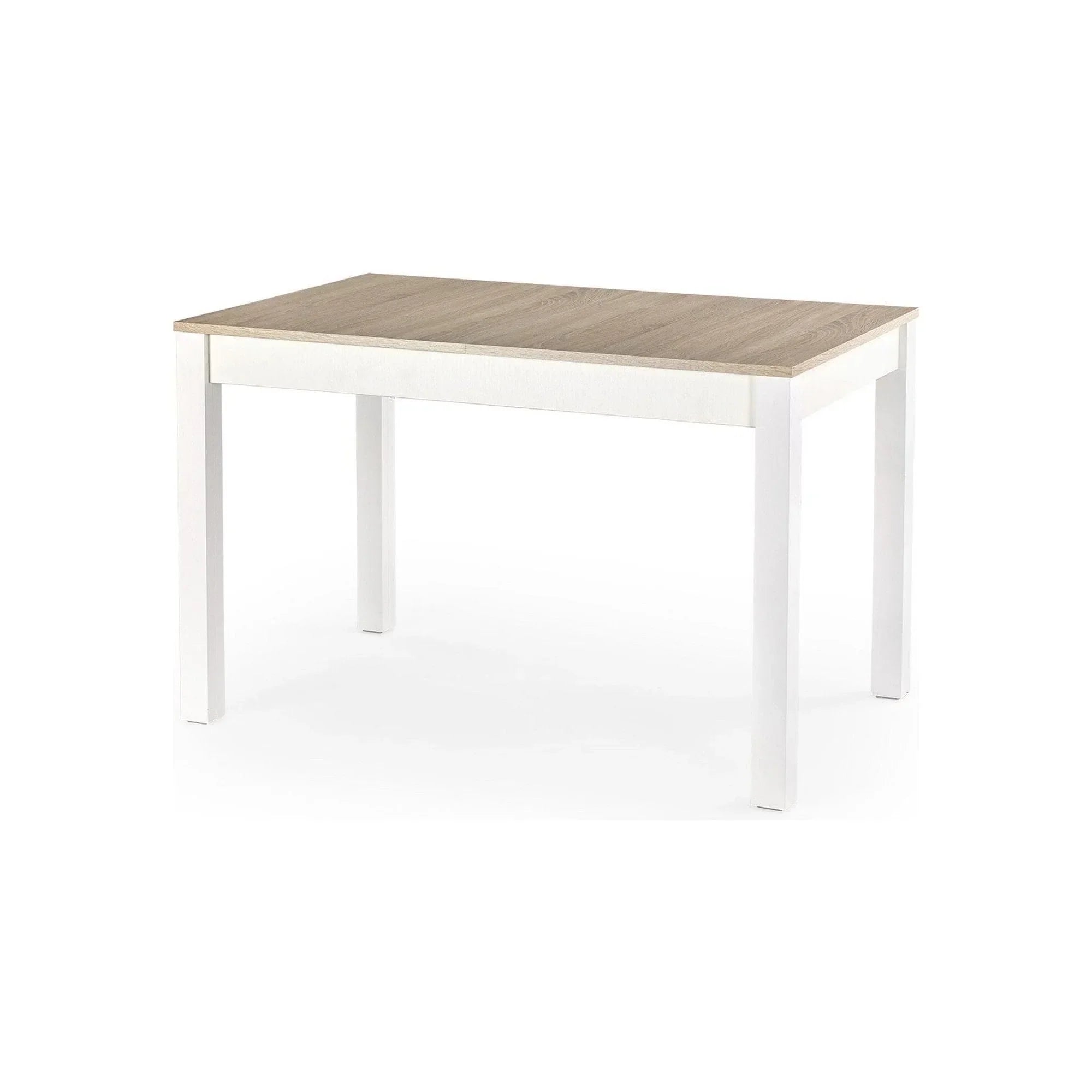 Masa extensibila HOUSTON OCN-37466, stejar alb/alb