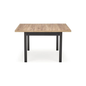 Masă extensibilă stejar/negru pentru un living modern – primabucata