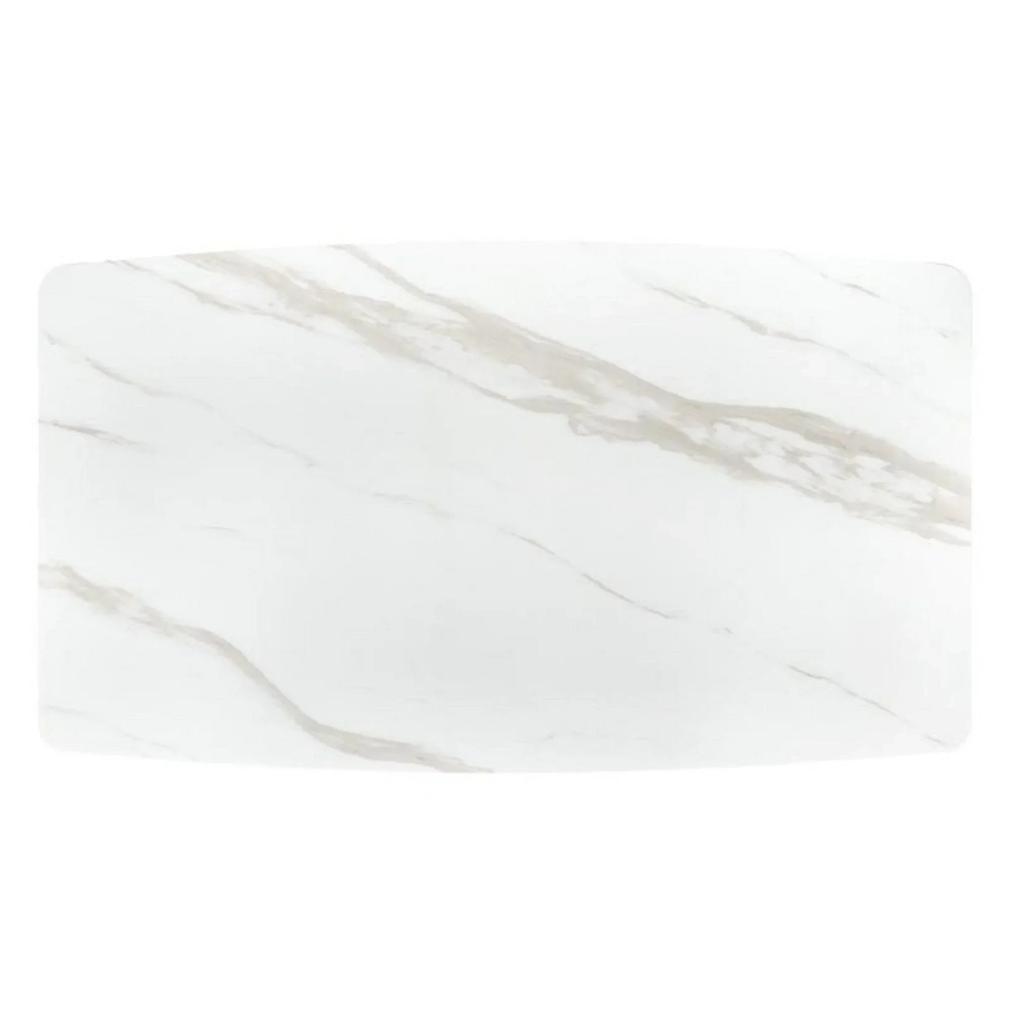 Masa extensibila HOUSTON OCN-37523, alb/negru