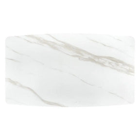 Masa extensibila HOUSTON OCN-37523, alb/negru