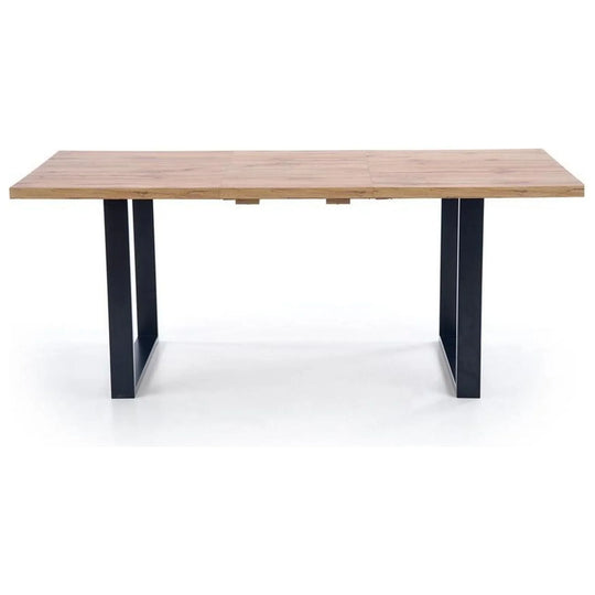 Masa extensibila HOUSTON OCN-37531, stejar wotan/negru