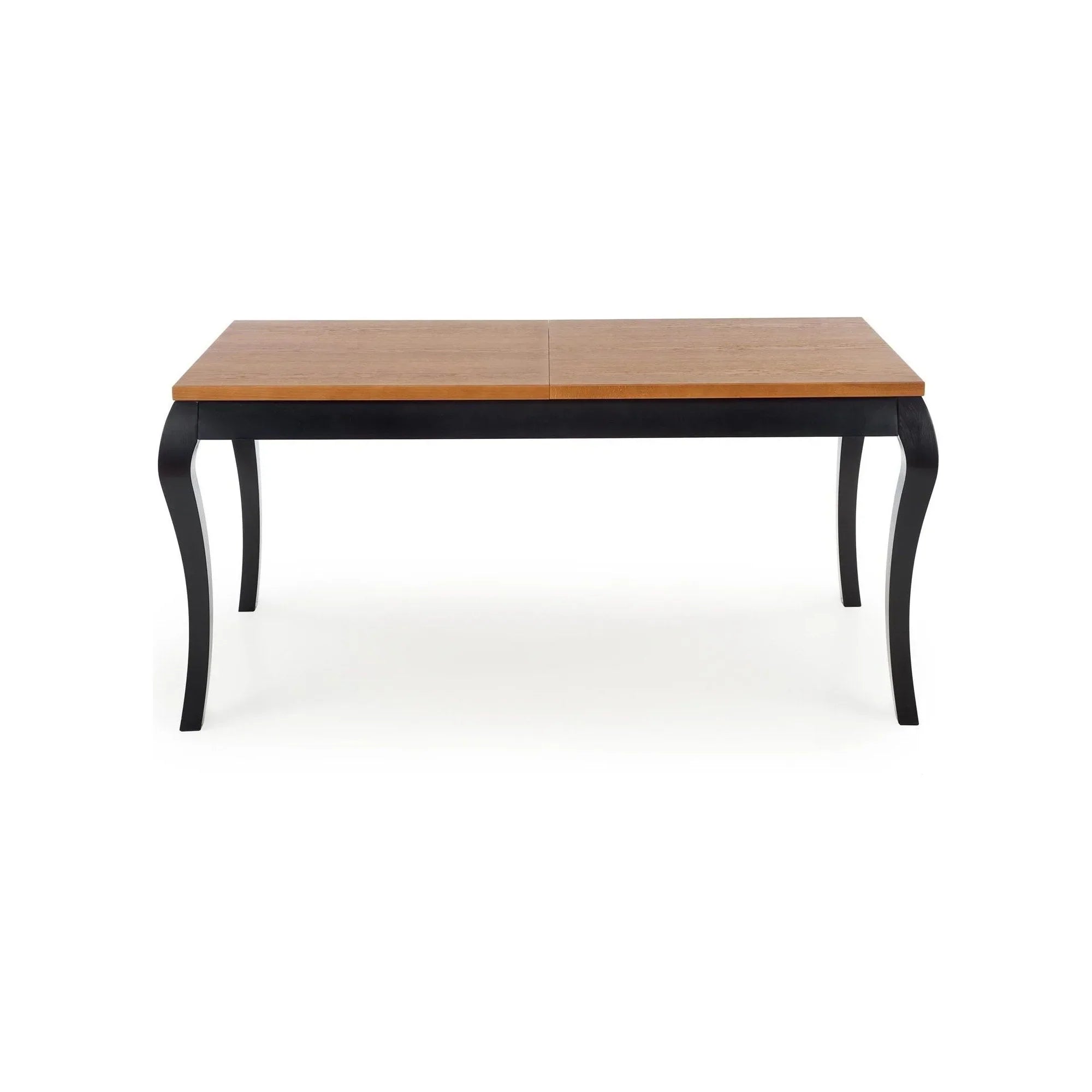 Masa extensibila HOUSTON OCN-37542, stejar/negru