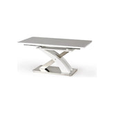 Masa extensibila HOUSTON OCN-37546, alb/crom