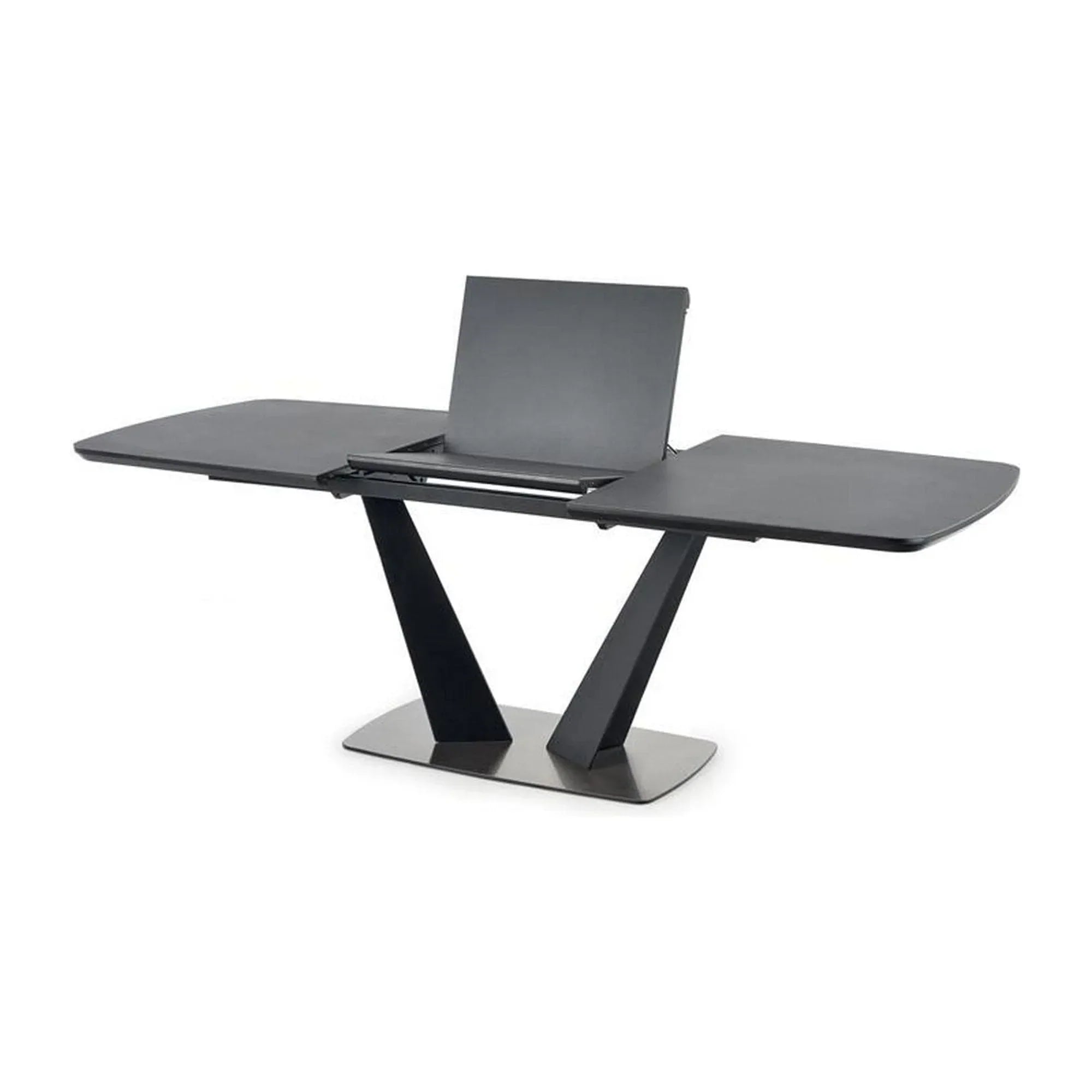 Masa extensibila HOUSTON OCN-37552, gri/negru